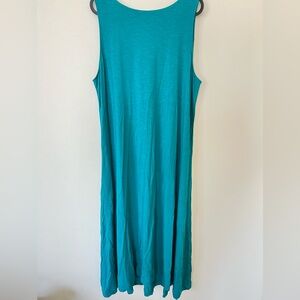 New with tags J. Jill long women’s blue dress